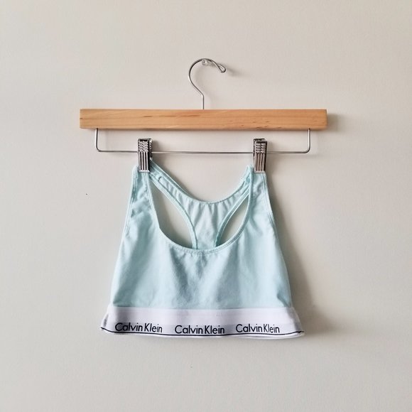 Two VUC Calvin Klein Cotton Women's Sports Bras - Picture 3 of 12